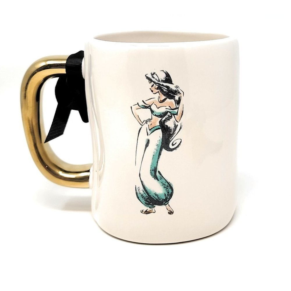 Rae Dunn Disney Aladdin Jasmine Princess Starry Night Coffee Mug - Picture 3 of 5